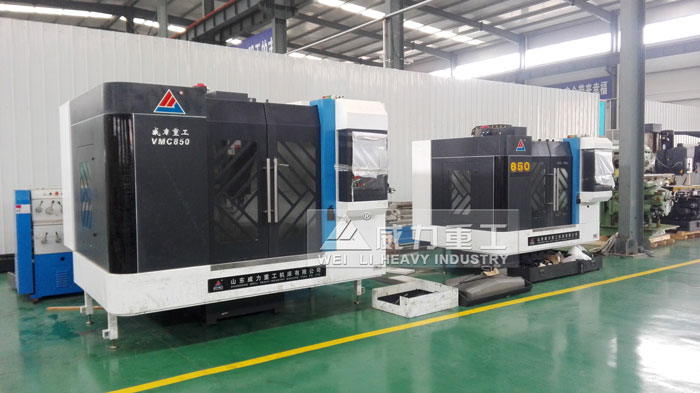 850立式加工中心現(xiàn)貨車(chē)間2